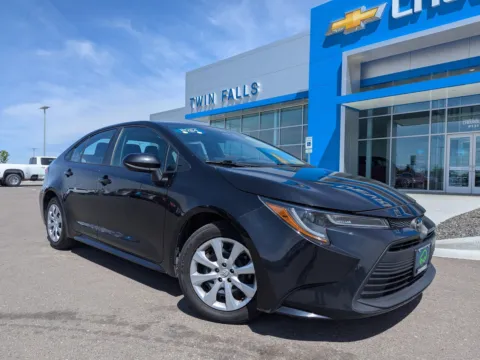 Black 2024 Toyota Corolla LE for sale in Twin Falls, ID