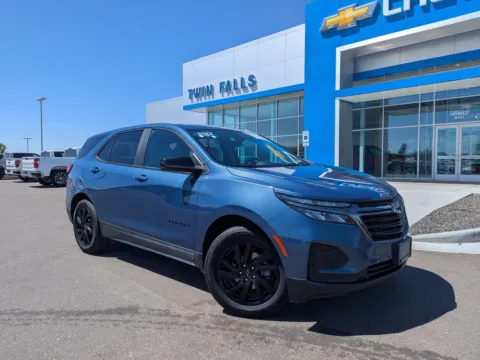 Blue 2024 Chevrolet Equinox LS for sale in Twin Falls, ID