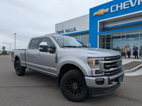 Gray 2022 Ford Super Duty F-350 SRW Platinum for sale in Twin Falls, ID