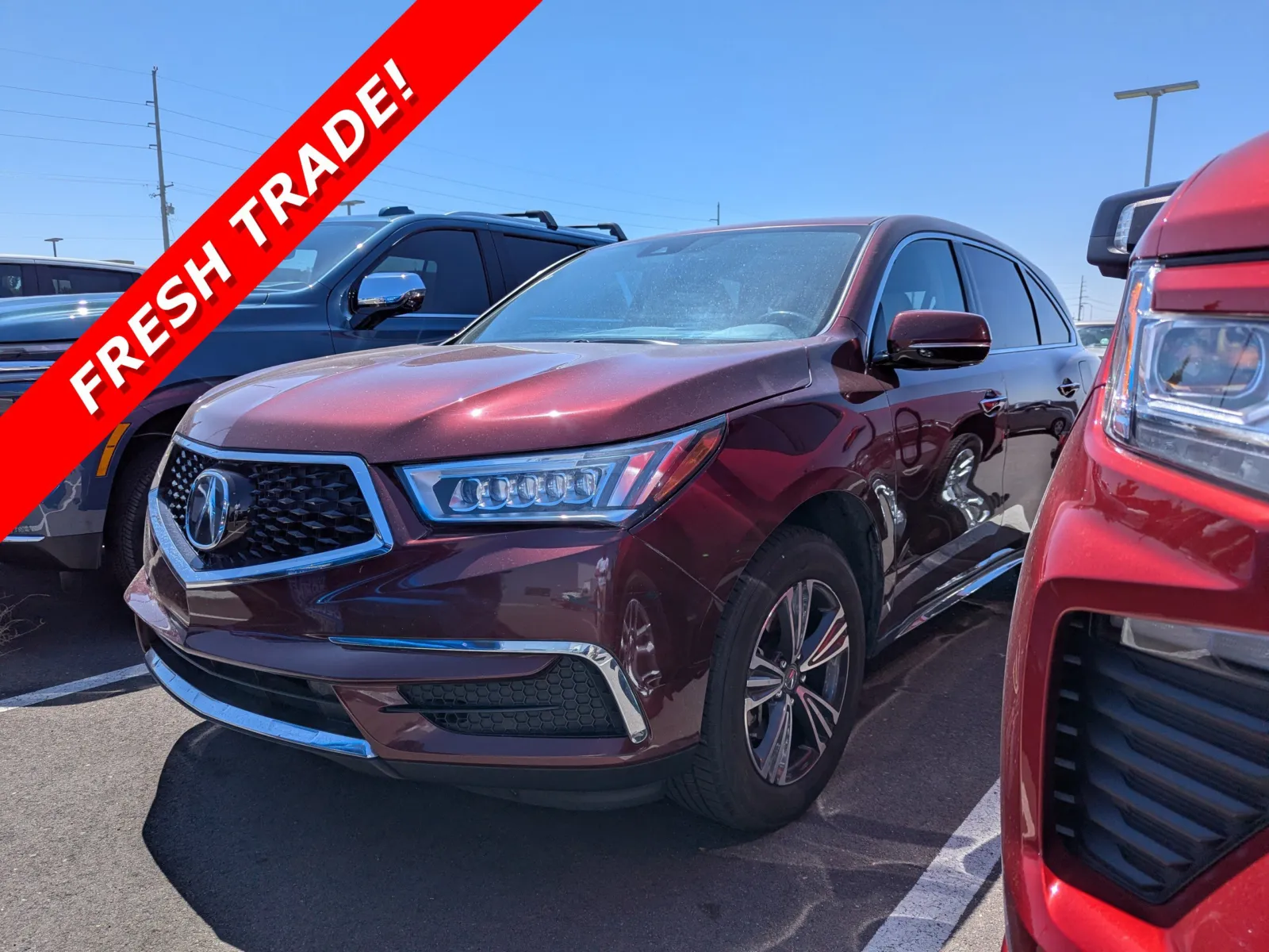 Red 2018 Acura MDX 3.5L for sale in Twin Falls, ID