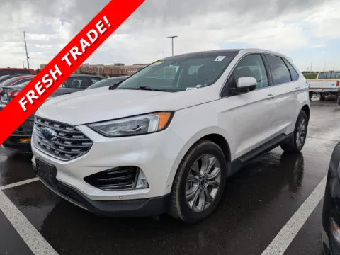White 2019 Ford Edge Titanium for sale in Twin Falls, ID