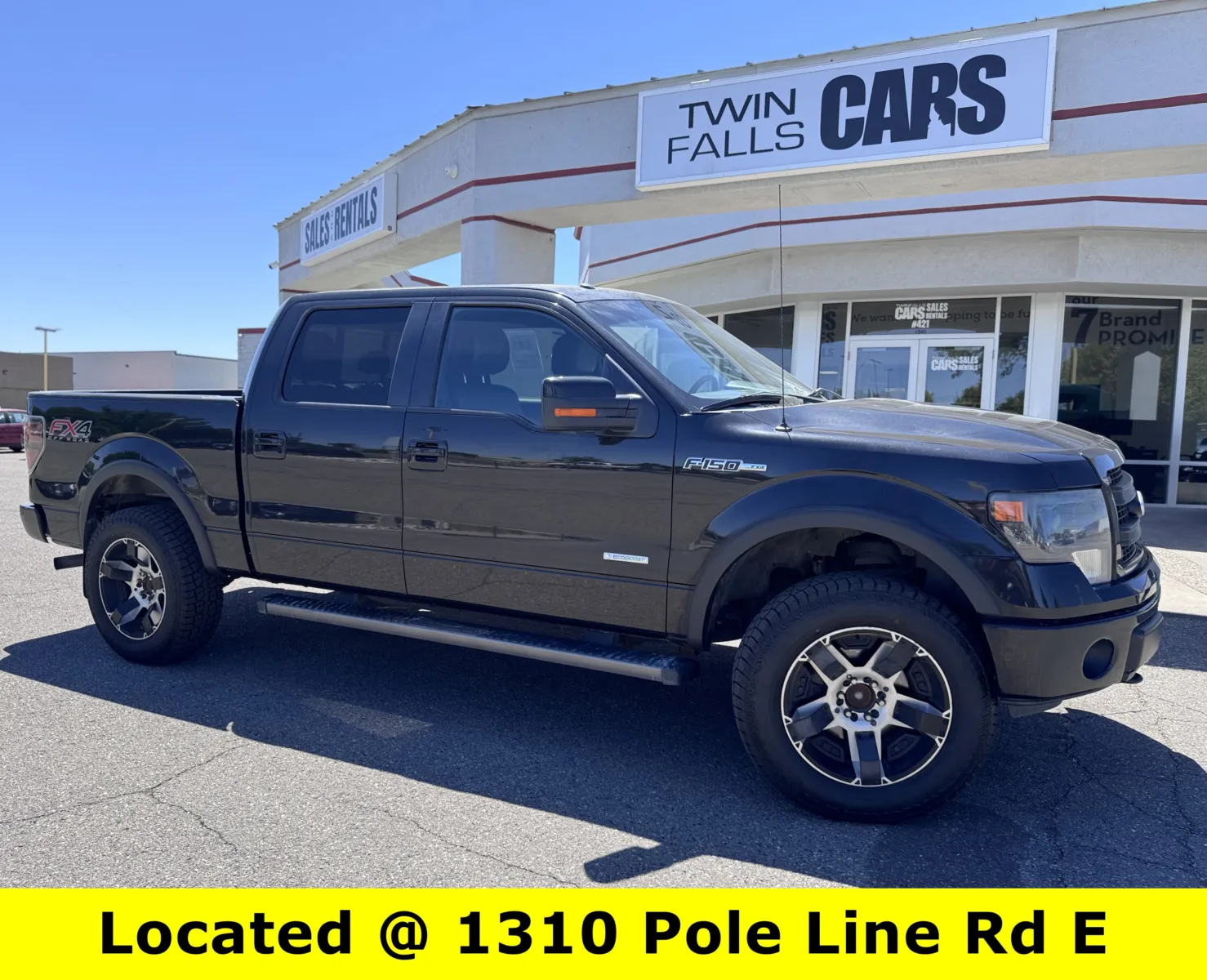 Black 2014 Ford F-150 FX4 for sale in Twin Falls, ID