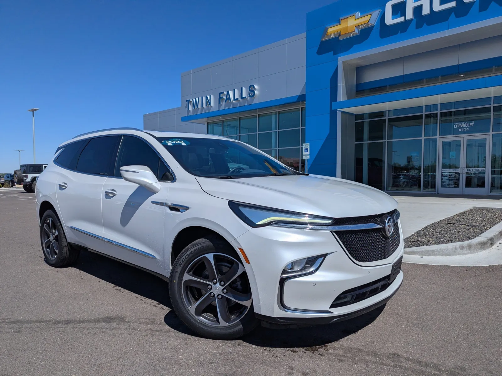 White 2022 Buick Enclave Essence for sale in Twin Falls, ID