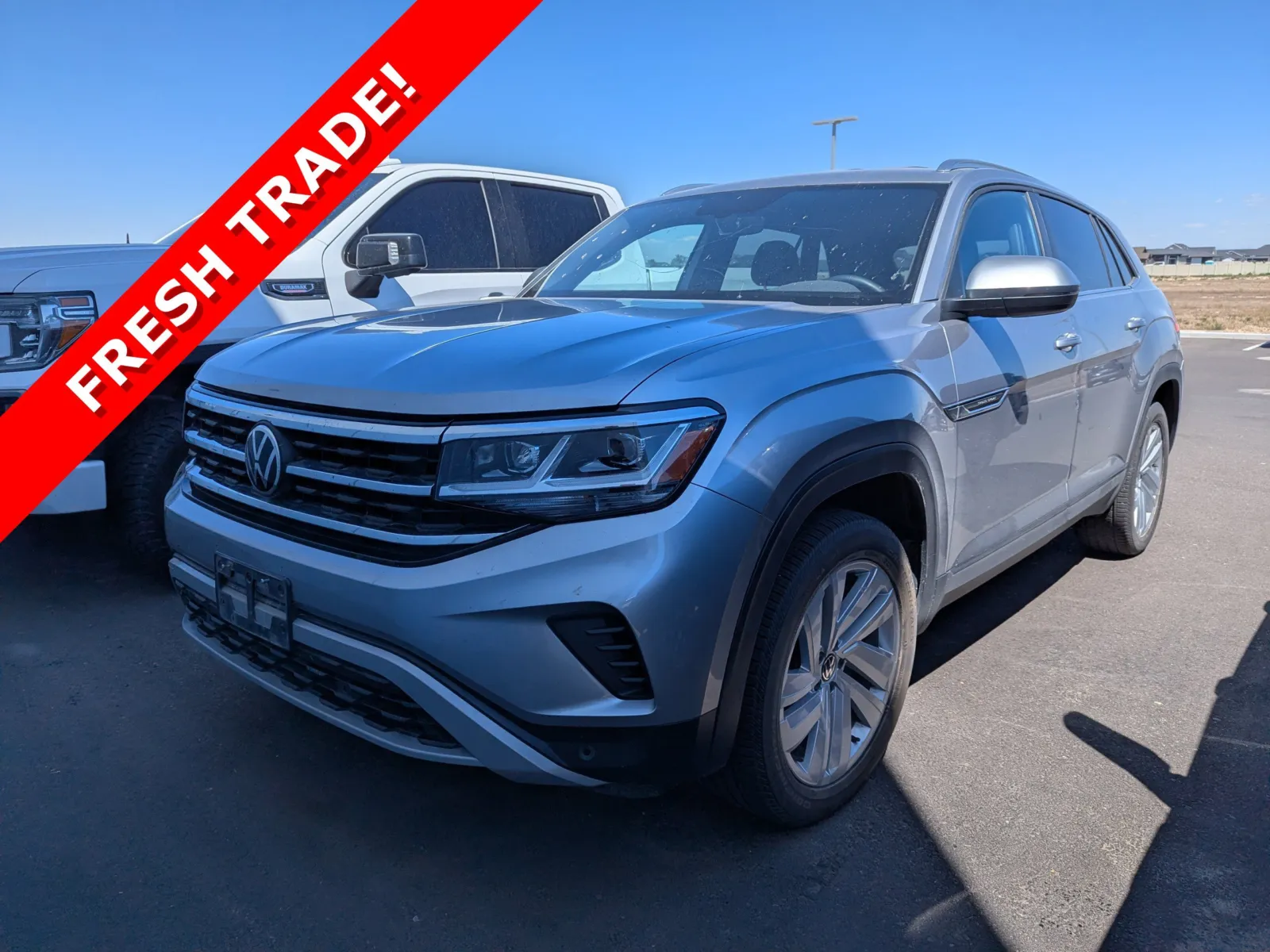 Gray 2023 Volkswagen Atlas Cross Sport 3.6L V6 SE w/Technology for sale in Twin Falls, ID