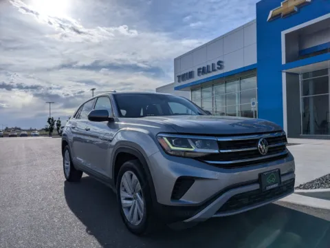 Gray 2023 Volkswagen Atlas Cross Sport 3.6L V6 SE w/Technology for sale in Twin Falls, ID