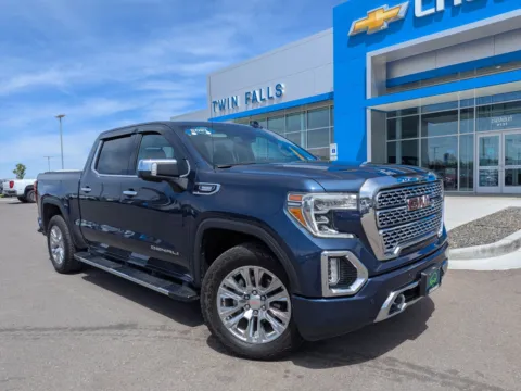 Blue 2021 GMC Sierra 1500 Denali for sale in Twin Falls, ID