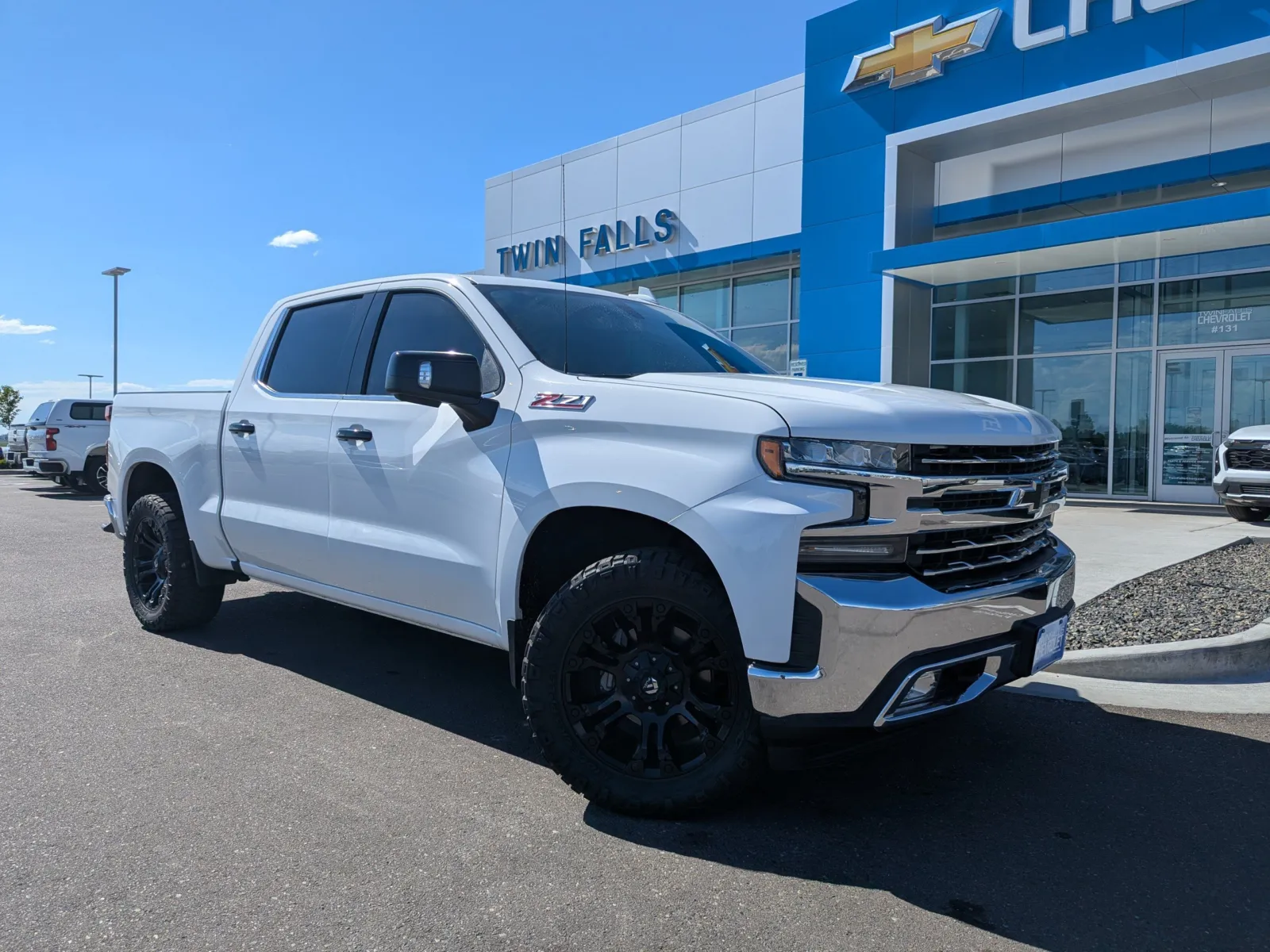 White 2019 Chevrolet Silverado 1500 LTZ for sale in Twin Falls, ID
