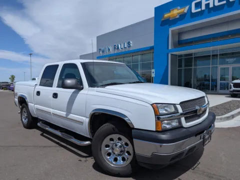 White 2005 Chevrolet Silverado 1500 LS for sale in Twin Falls, ID