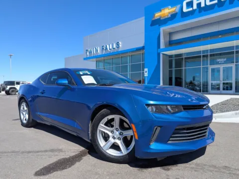 Blue 2018 Chevrolet Camaro 1LT for sale in Twin Falls, ID