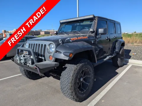 Black 2010 Jeep Wrangler Unlimited Mountain for sale in Twin Falls, ID