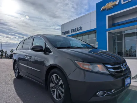 Silver 2015 Honda Odyssey Touring Elite for sale in Twin Falls, ID