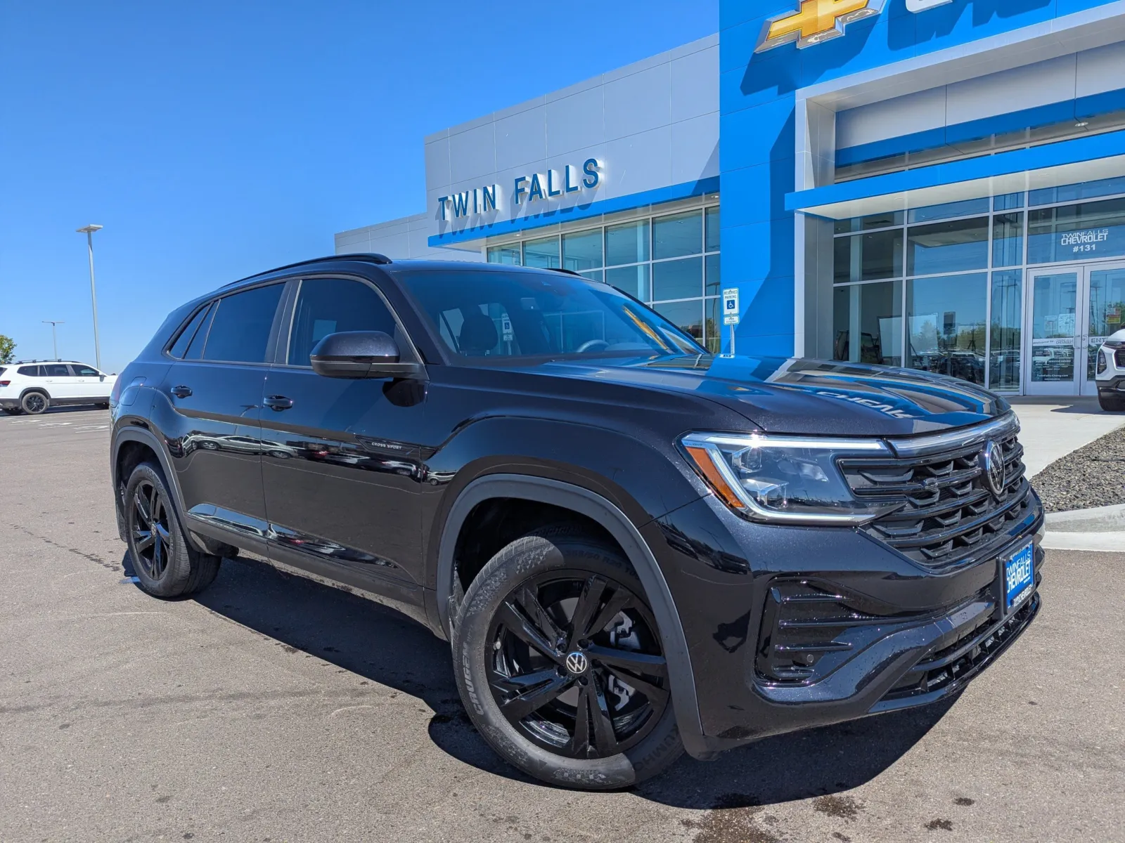 Black 2025 Volkswagen Atlas Cross Sport 2.0T SEL R-Line Black for sale in Twin Falls, ID