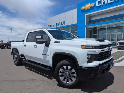 White 2024 Chevrolet Silverado 2500HD Custom for sale in Twin Falls, ID