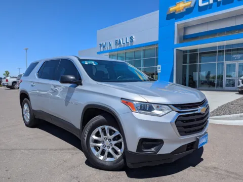 Silver 2018 Chevrolet Traverse LS for sale in Twin Falls, ID