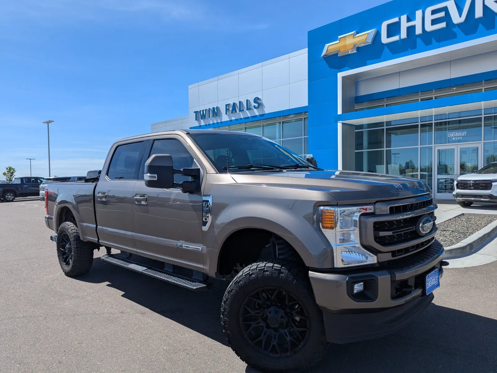 Beige 2022 Ford Super Duty F-250 SRW LARIAT for sale in Twin Falls, ID