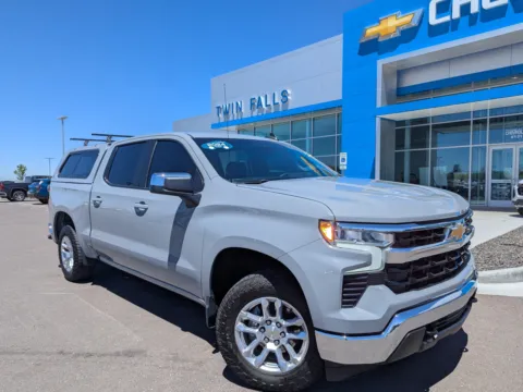 Gray 2024 Chevrolet Silverado 1500 LT for sale in Twin Falls, ID