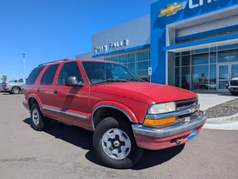 Red 1998 Chevrolet Blazer LS for sale in Twin Falls, ID