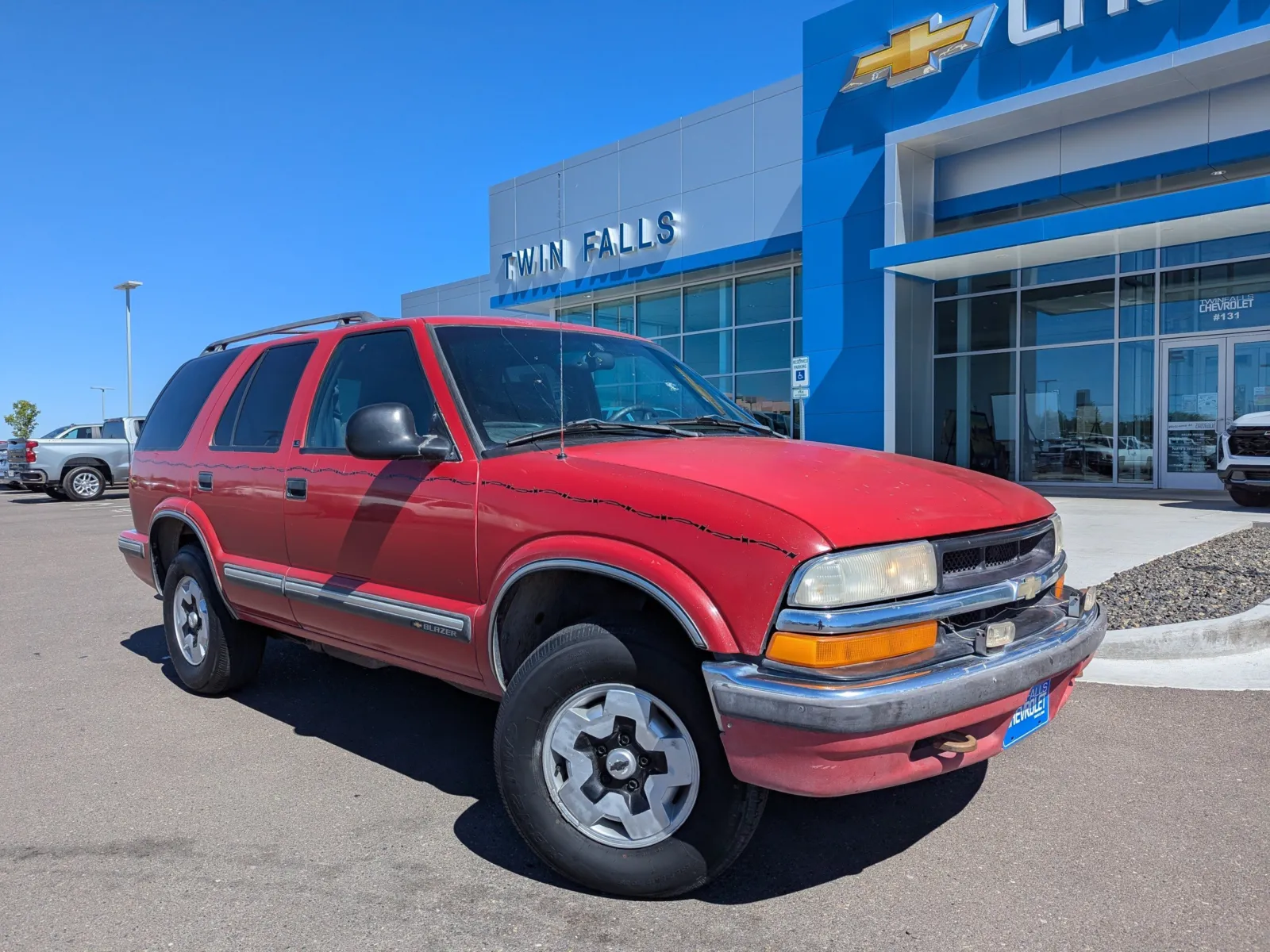 Red 1998 Chevrolet Blazer LS for sale in Twin Falls, ID
