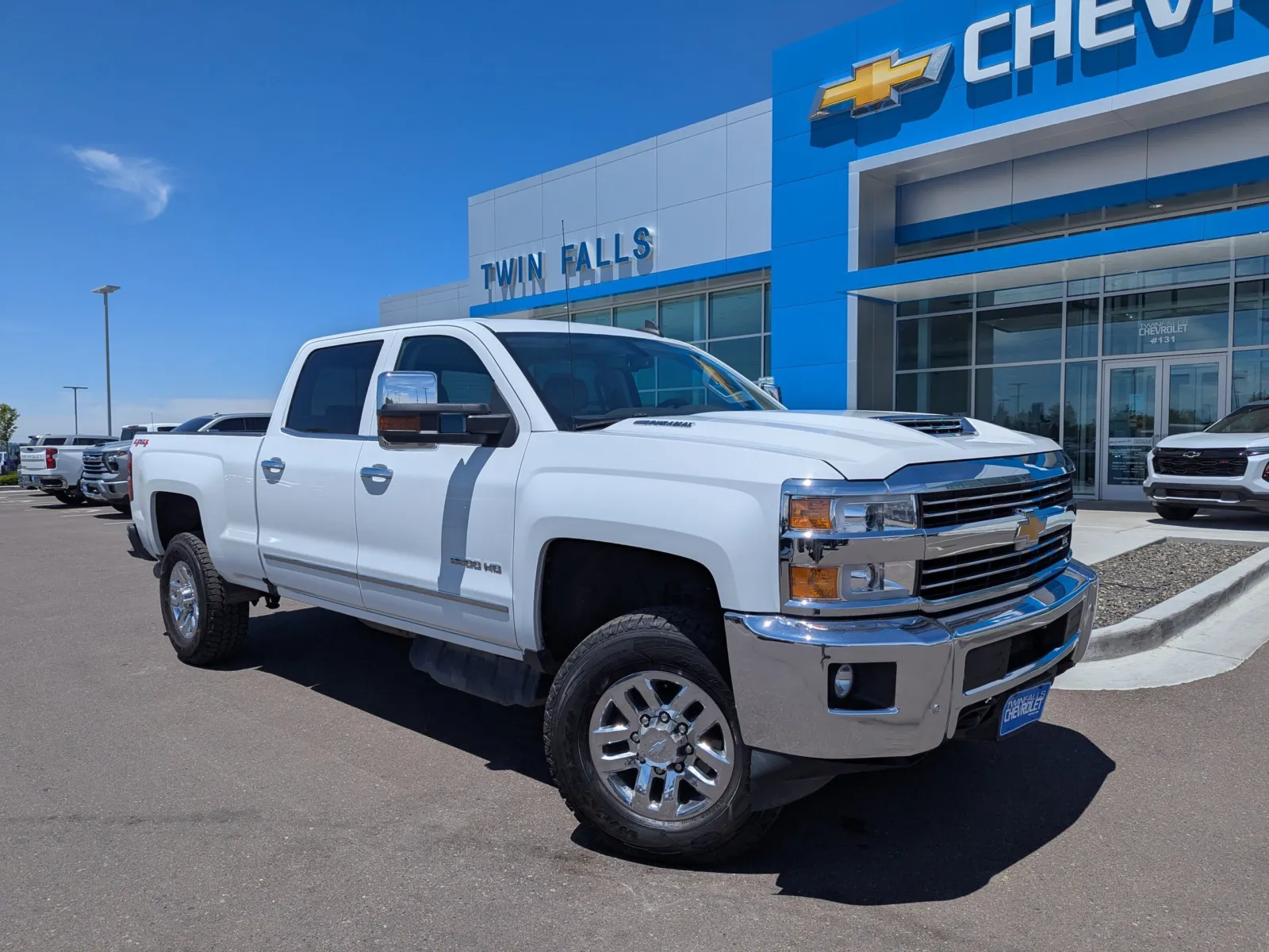 White 2019 Chevrolet Silverado 2500HD LTZ for sale in Twin Falls, ID
