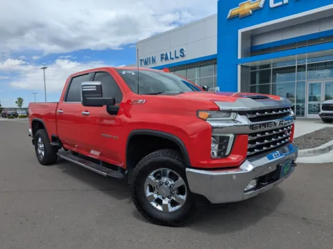 Red 2021 Chevrolet Silverado 2500HD LTZ for sale in Twin Falls, ID