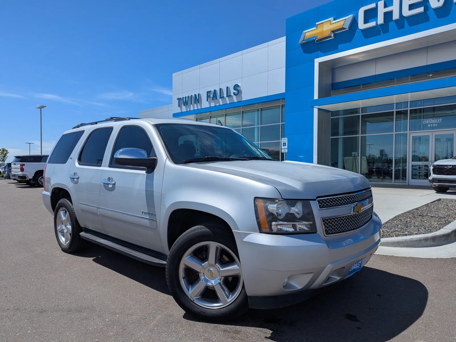 Silver 2013 Chevrolet Tahoe LTZ for sale in Twin Falls, ID