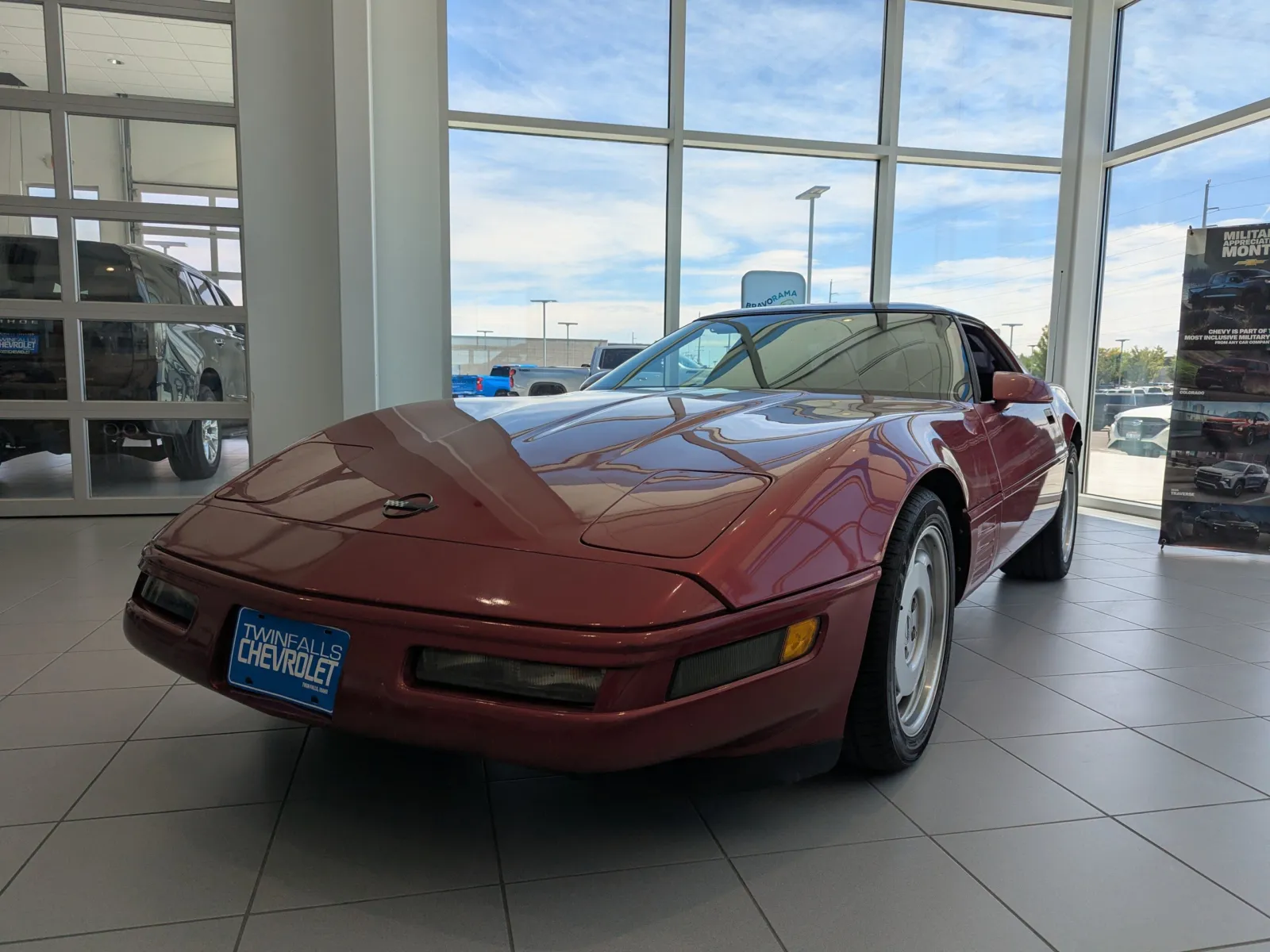 Red 1991 Chevrolet Corvette for sale in Twin Falls, ID