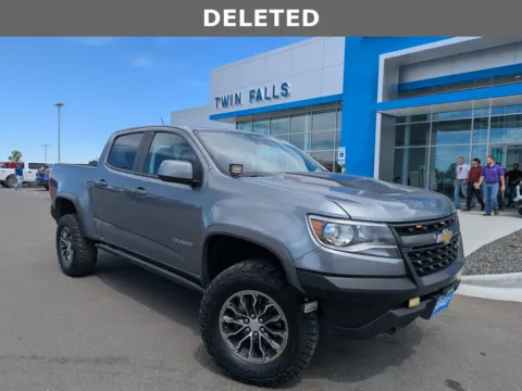 Gray 2018 Chevrolet Colorado 4WD ZR2 for sale in Twin Falls, ID