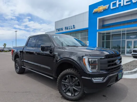 Black 2021 Ford F-150 LARIAT for sale in Twin Falls, ID