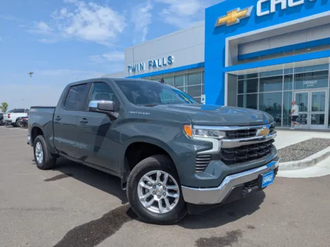 Gray 2026 Chevrolet Silverado 1500 LT for sale in Twin Falls, ID