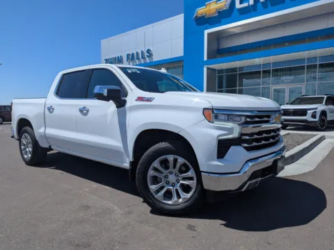 White 2023 Chevrolet Silverado 1500 LTZ for sale in Twin Falls, ID