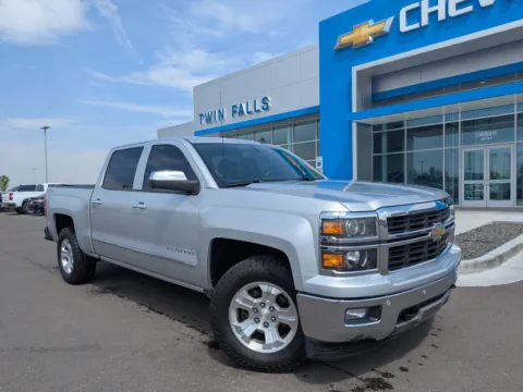 Silver 2014 Chevrolet Silverado 1500 LTZ for sale in Twin Falls, ID