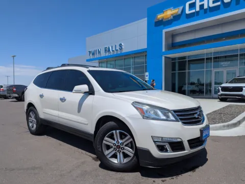 White 2015 Chevrolet Traverse LT for sale in Twin Falls, ID