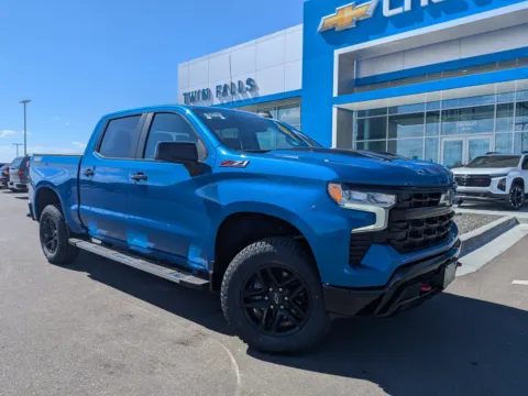 Blue 2022 Chevrolet Silverado 1500 LT Trail Boss for sale in Twin Falls, ID