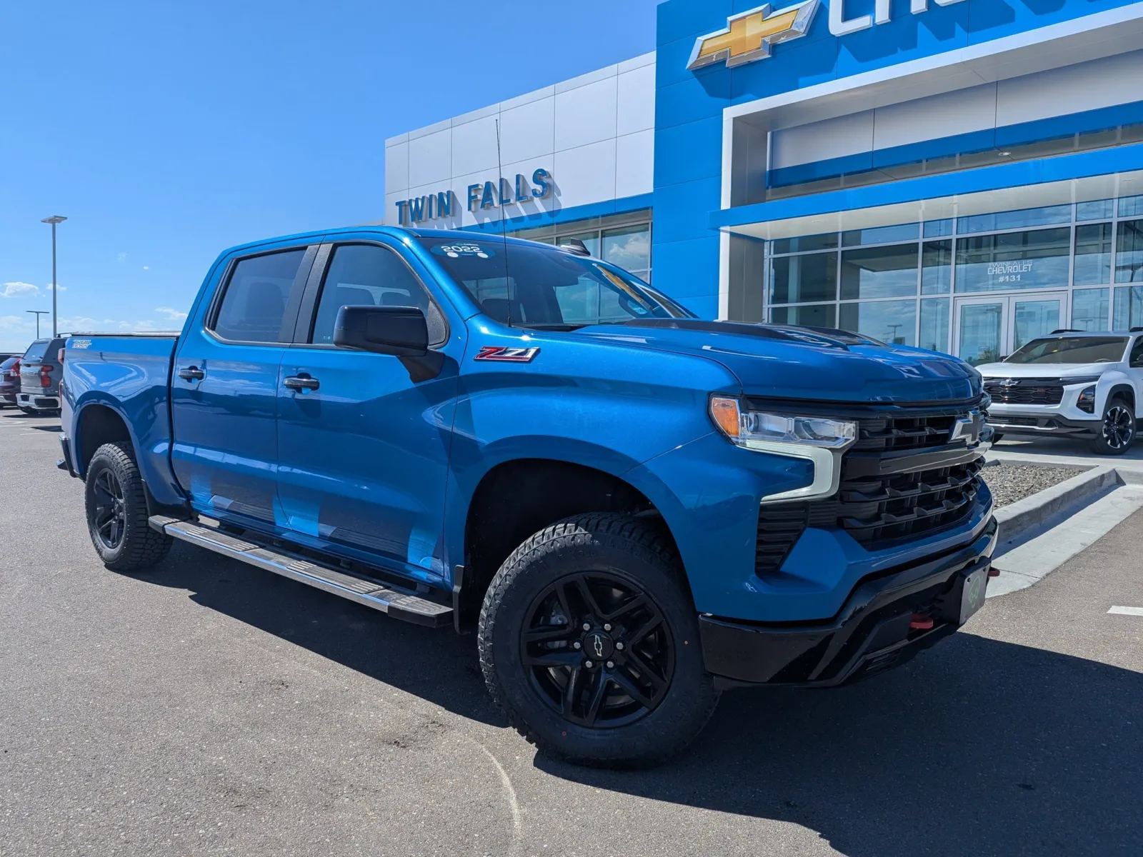 Blue 2022 Chevrolet Silverado 1500 LT Trail Boss for sale in Twin Falls, ID