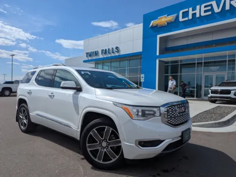 White 2019 GMC Acadia Denali for sale in Twin Falls, ID