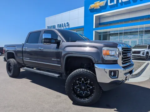 Gray 2015 GMC SIERRA 3500HD SLT for sale in Twin Falls, ID
