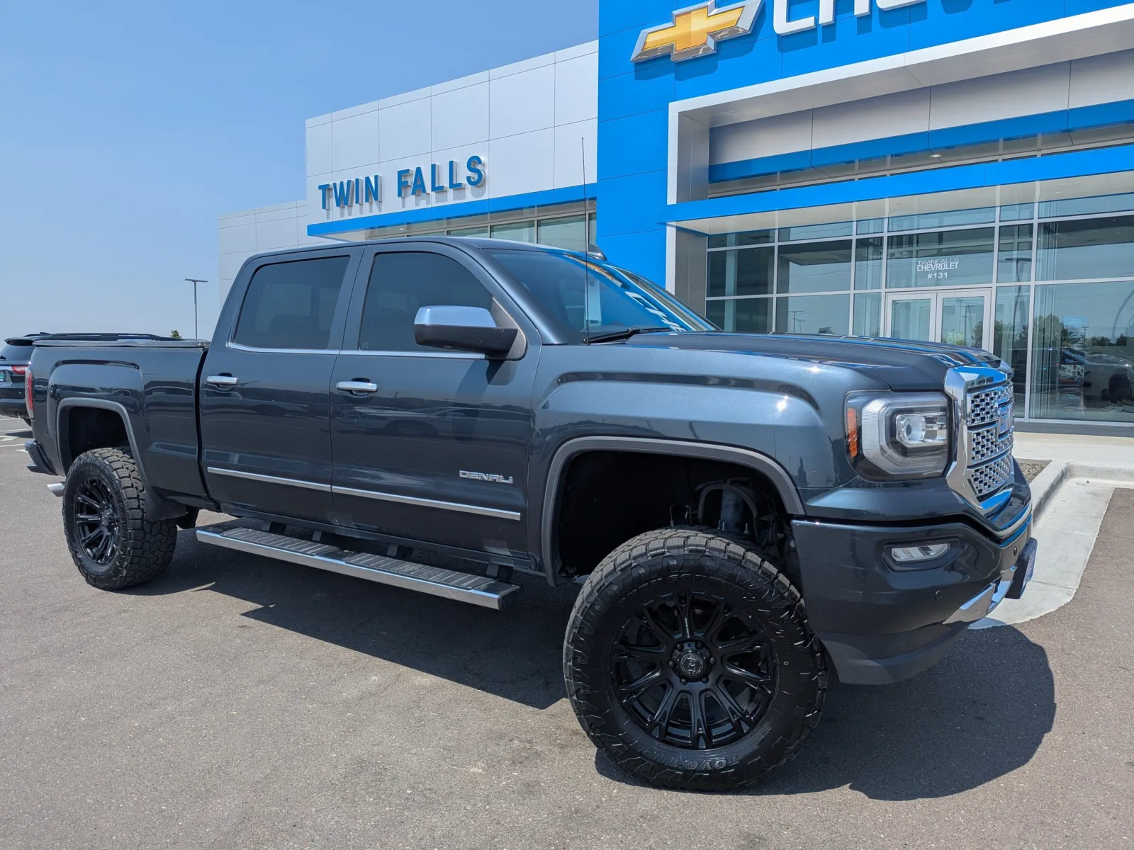Gray 2017 GMC Sierra 1500 Denali for sale in Twin Falls, ID