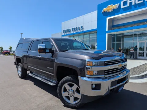 Gray 2015 Chevrolet Silverado 2500HD Built After Aug 14 LTZ for sale in Twin Falls, ID