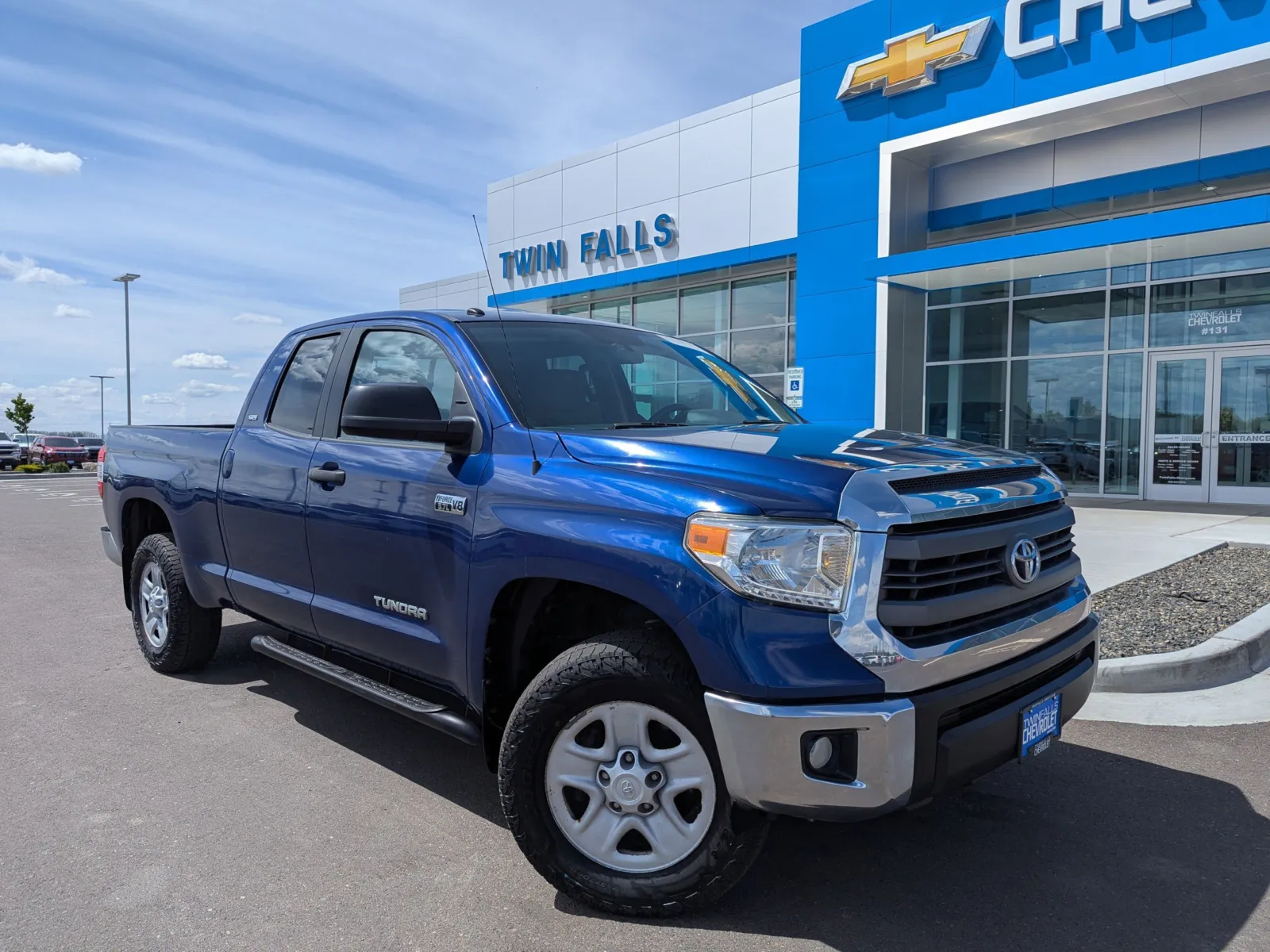 Blue 2014 Toyota Tundra 4WD Truck SR5 for sale in Twin Falls, ID