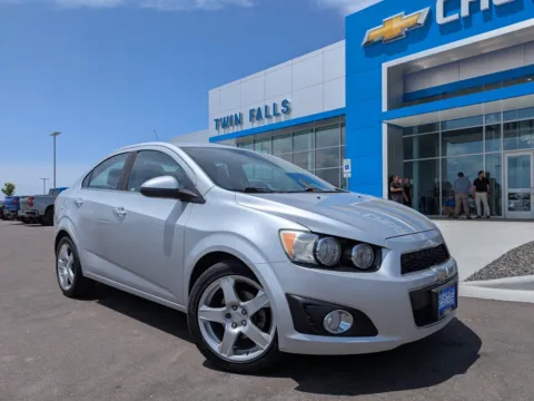 Silver 2016 Chevrolet Sonic LTZ for sale in Twin Falls, ID