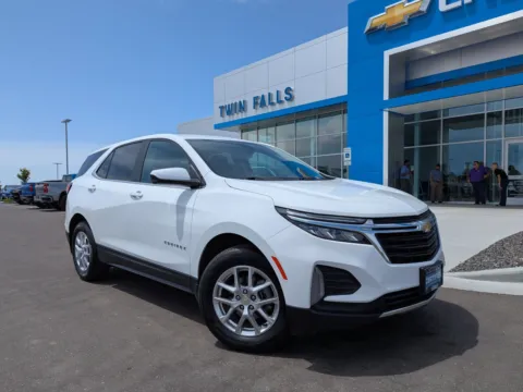 White 2023 Chevrolet Equinox LT for sale in Twin Falls, ID