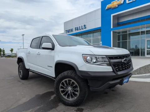 White 2019 Chevrolet Colorado 4WD ZR2 for sale in Twin Falls, ID