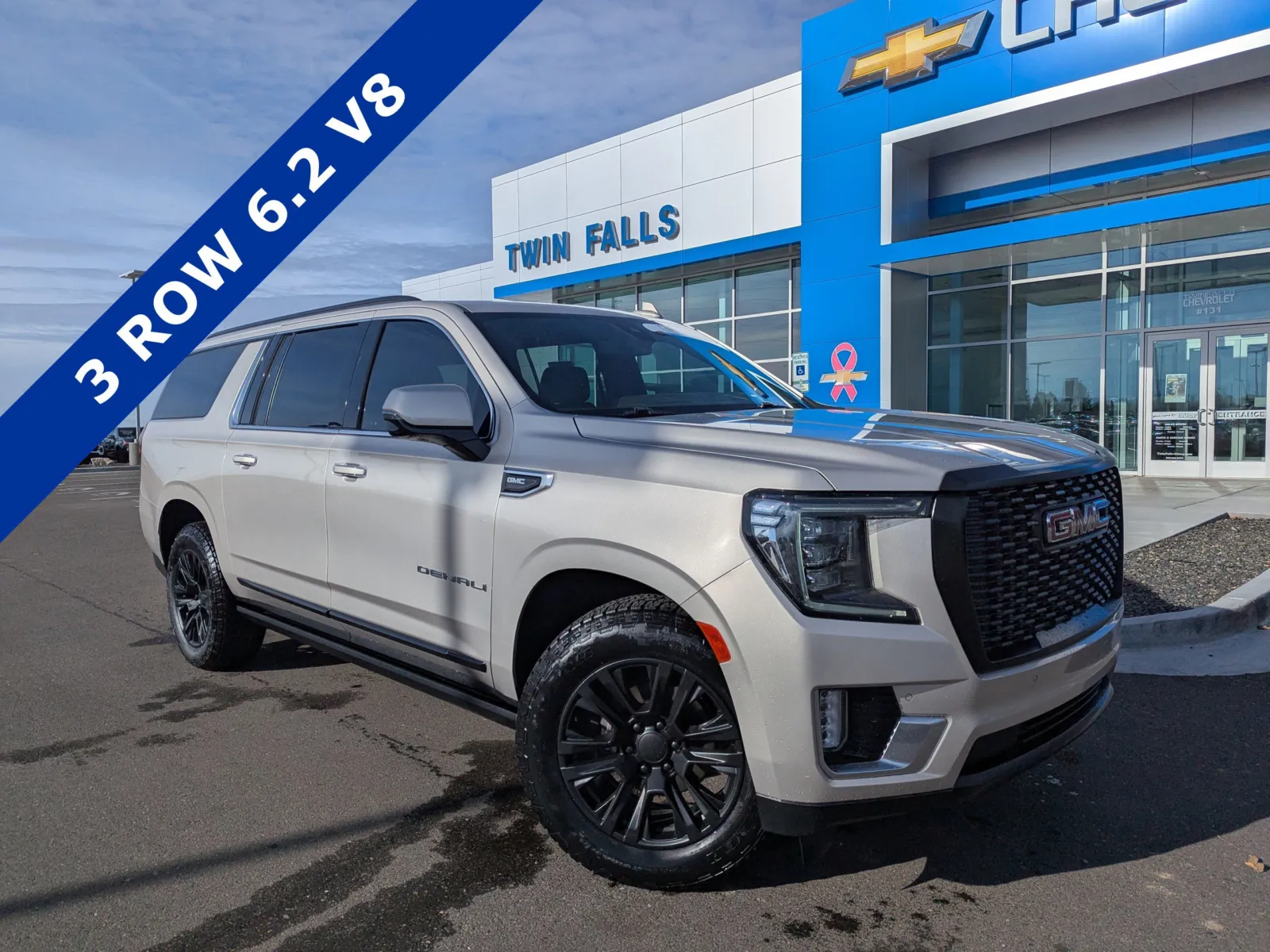 Beige 2022 GMC Yukon XL Denali for sale in Twin Falls, ID