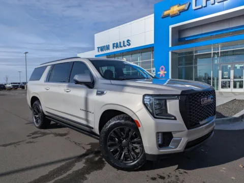 Beige 2022 GMC Yukon XL Denali for sale in Twin Falls, ID