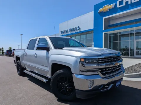 Silver 2017 Chevrolet Silverado 1500 LTZ for sale in Twin Falls, ID