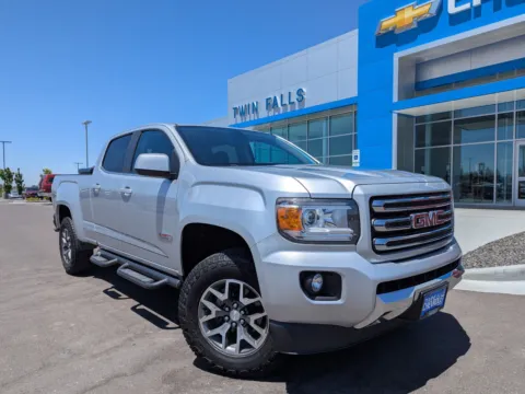 Silver 2015 GMC Canyon 4WD SLE for sale in Twin Falls, ID