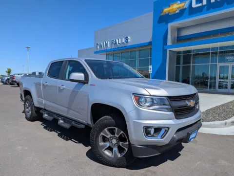 Silver 2016 Chevrolet Colorado 4WD Z71 for sale in Twin Falls, ID