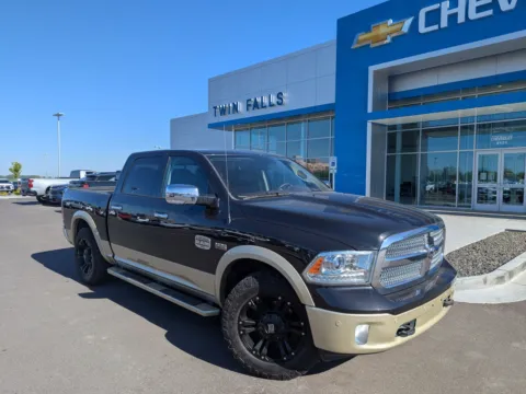 Black 2015 Ram 1500 Laramie Longhorn for sale in Twin Falls, ID