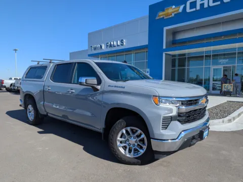 Gray 2024 Chevrolet Silverado 1500 LT for sale in Twin Falls, ID
