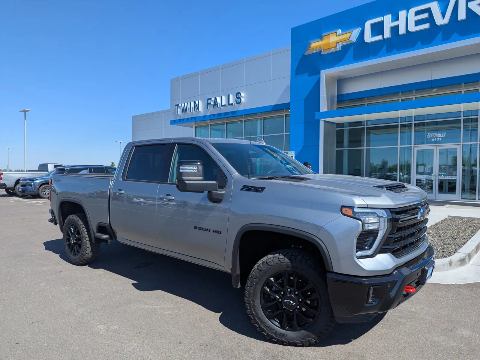 Gray 2025 Chevrolet Silverado 3500HD LTZ for sale in Twin Falls, ID
